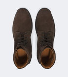 Tod's Suede lace-up boots