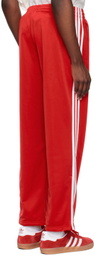 adidas Originals Red Adicolor Classics Firebird Sweatpants