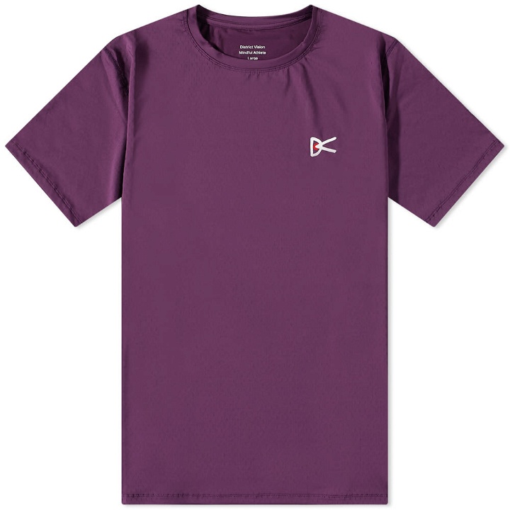Photo: District Vision Men's Air-Wear T-Shirt in Nightshade