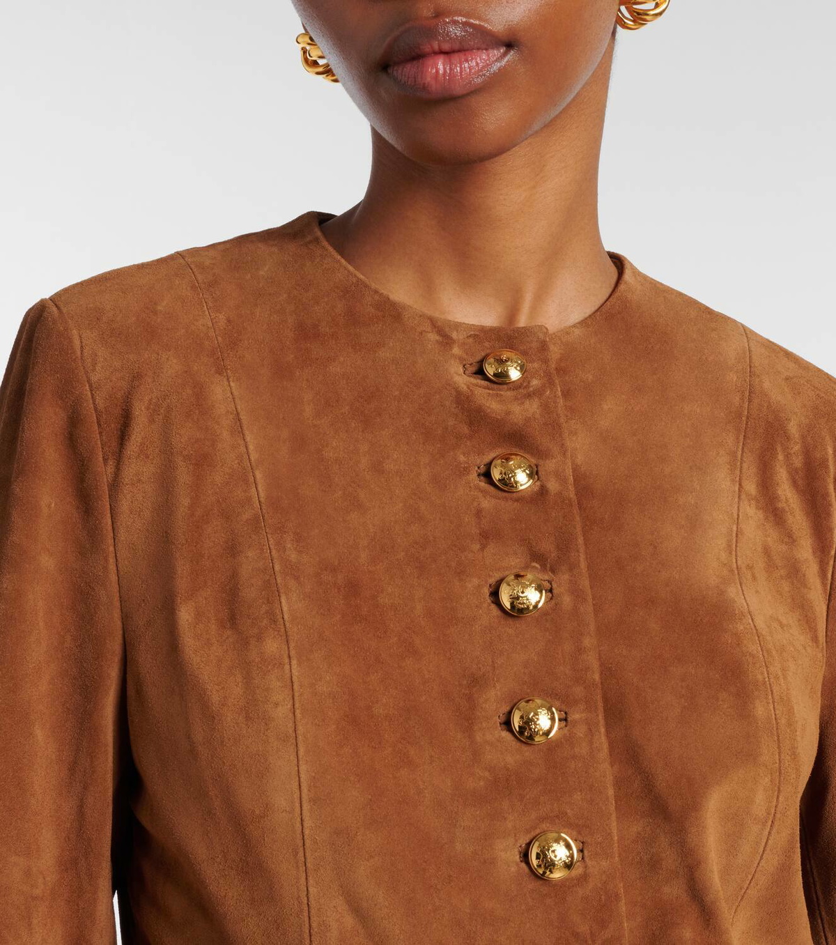 Nili Lotan Nanon suede jacket