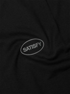Satisfy - Logo-Print Recycled-AuraLite™ Jersey Tank Top - Black
