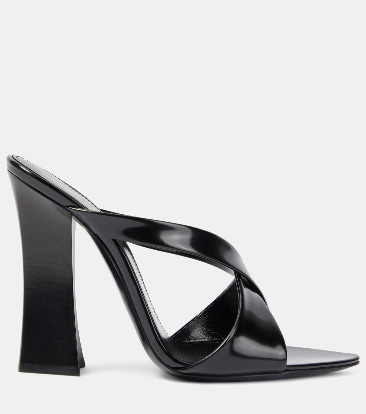 Saint Laurent Eva 110 leather mules