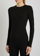Tala 365 Ribbed Stretch-modal top Black