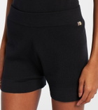 Extreme Cashmere Bummy cotton and cashmere shorts