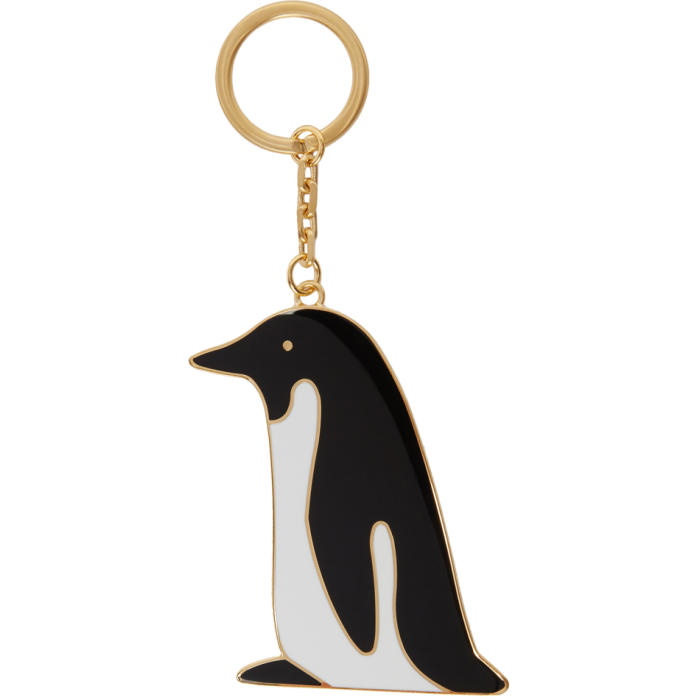 Photo: Thom Browne Black and White Penguin Keychain 