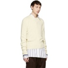 Maison Margiela Off-White Cashmere Sweater