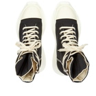 Rick Owens DRKSHDW Women's Abstract Boot Sneakers in Black/Milk
