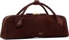 ALAÏA Burgundy 'Le Teckel' Bag