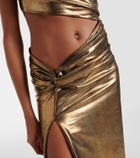 Roberto Cavalli Cutout one-shoulder maxi dress