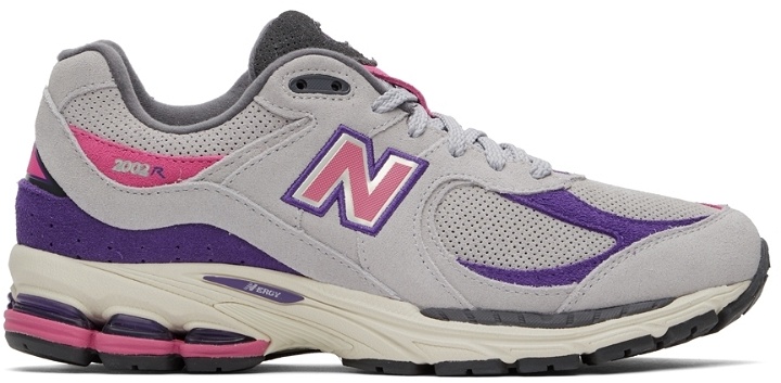 Photo: New Balance Gray 2002R Low-Top Sneakers