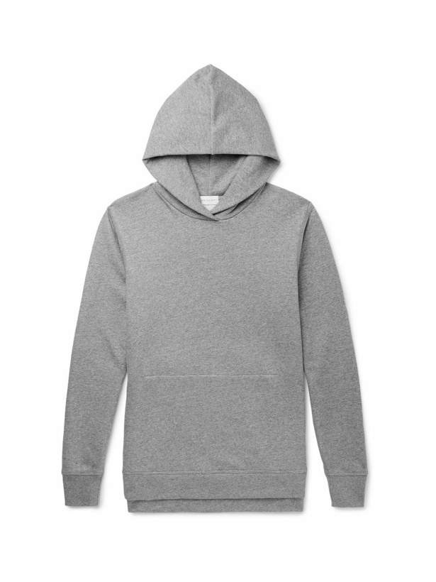 Photo: John Elliott - Villain Slim-Fit Loopback Cotton-Jersey Hoodie - Gray