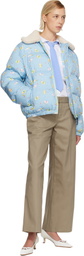 Sandy Liang Taupe Grandpa Trousers