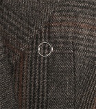 Tibi - Checked wool-blend blazer