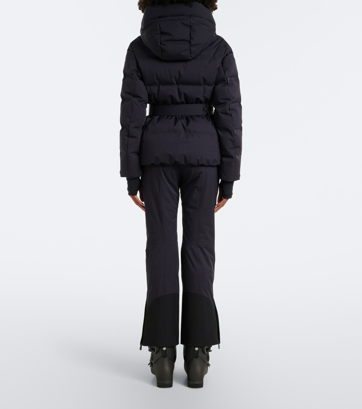 Moncler Grenoble Tolima belted down ski jacket