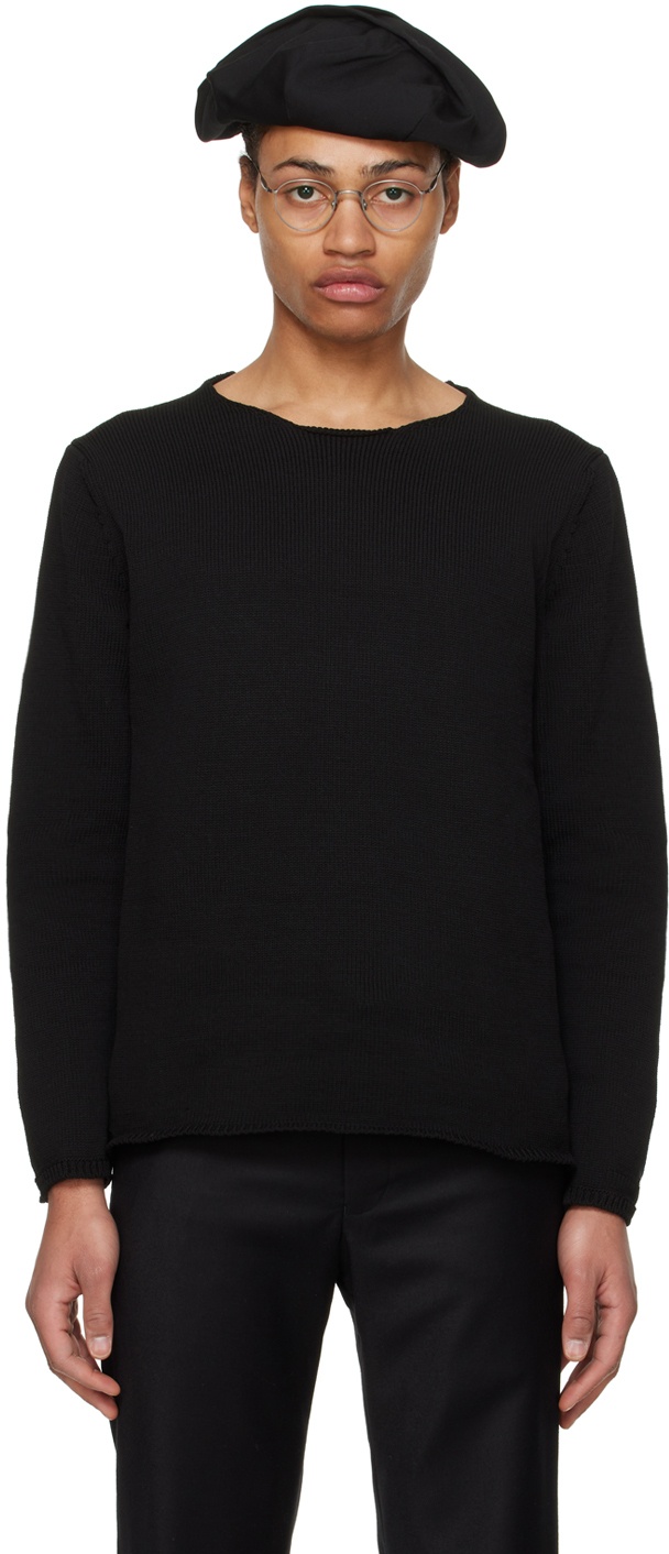 Photo: Comme des Garçons Homme Deux Black Zip Vent Sweater