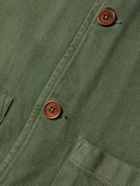 Nudie Jeans - Barney Organic Cotton-Twill Jacket - Green