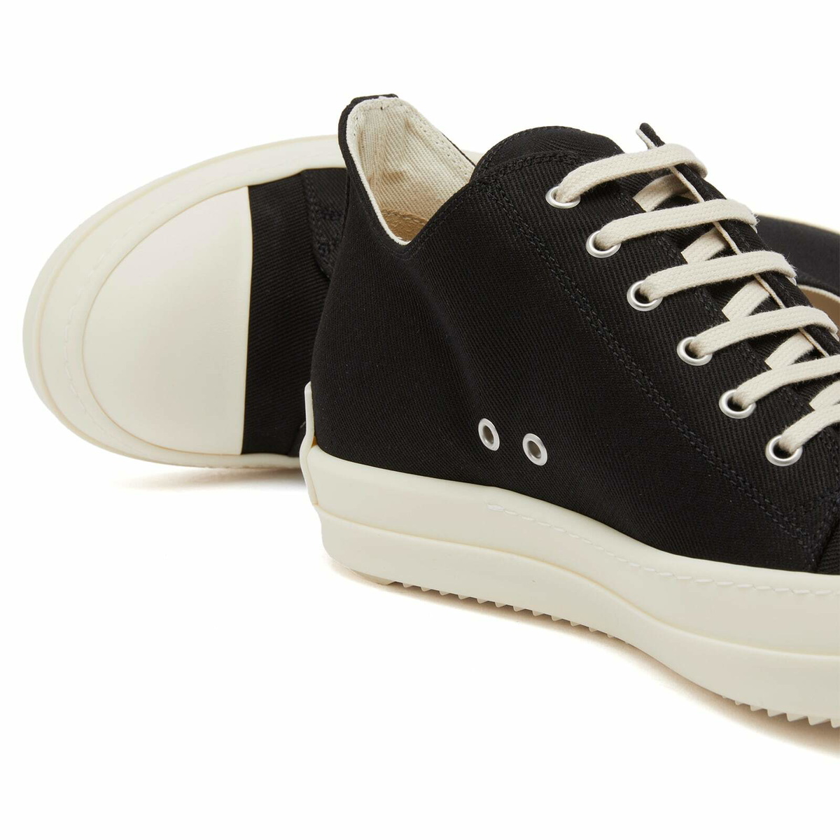 Rick Owens DRKSHDW Black Denim Low Black