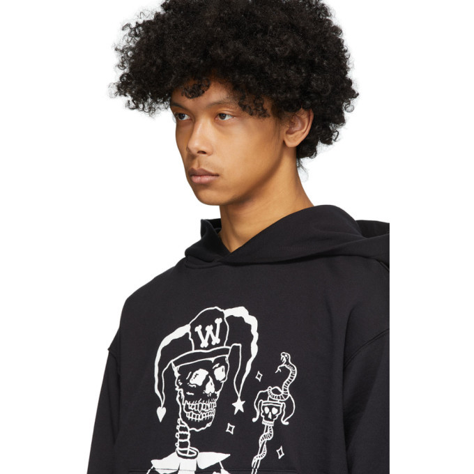 Worstok Black Joker Rocker Hoodie