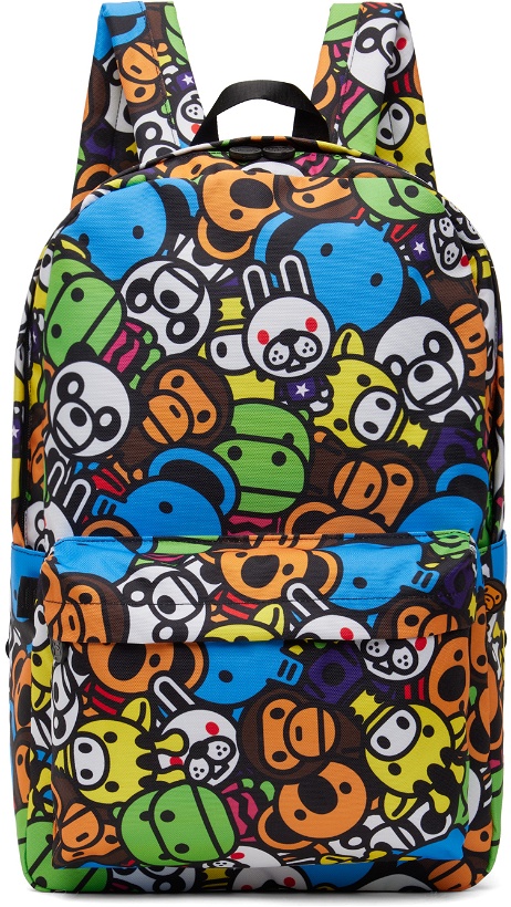 Photo: BAPE Multicolor Baby Milo Large Backpack