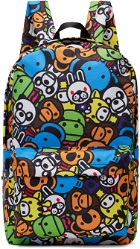 BAPE Multicolor Baby Milo Large Backpack