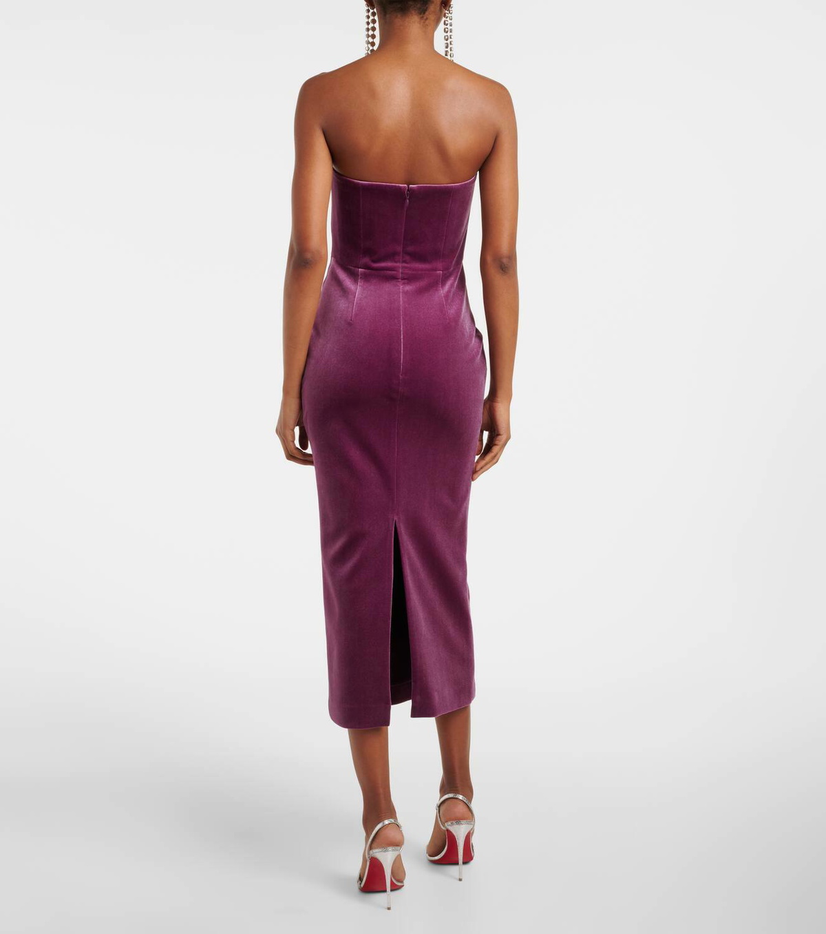 alex perry pink velvet dress Velvet Dresses & Gowns