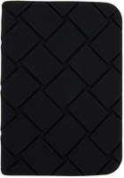 Bottega Veneta Black Rubber Card Holder