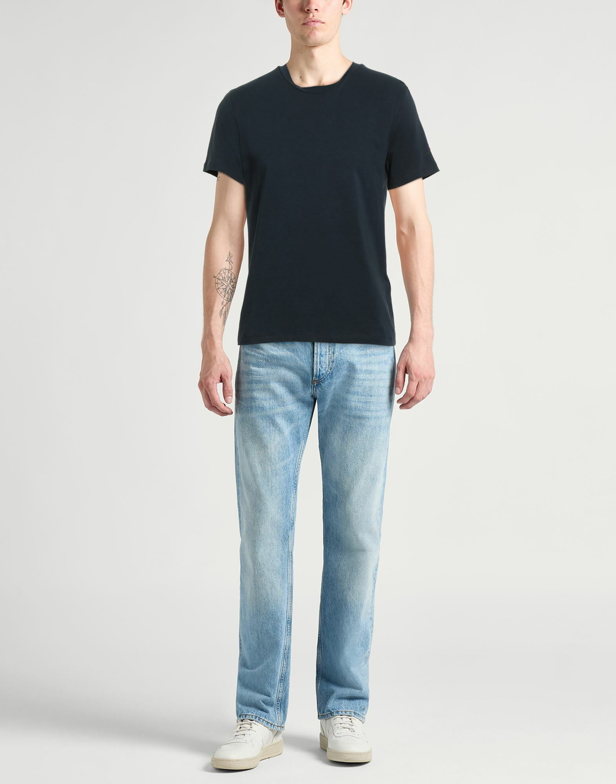 Peuterey Mens T-shirt Midnight in Blue