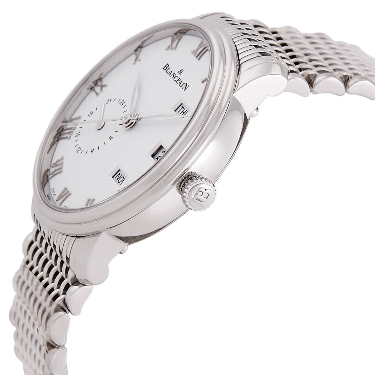 Blancpain Villeret GMT Annual Calendar Automatic White Dial Mens Watch 6670-1127-MMB