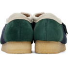 Clarks Originals Navy & Green Wallabee Derbys