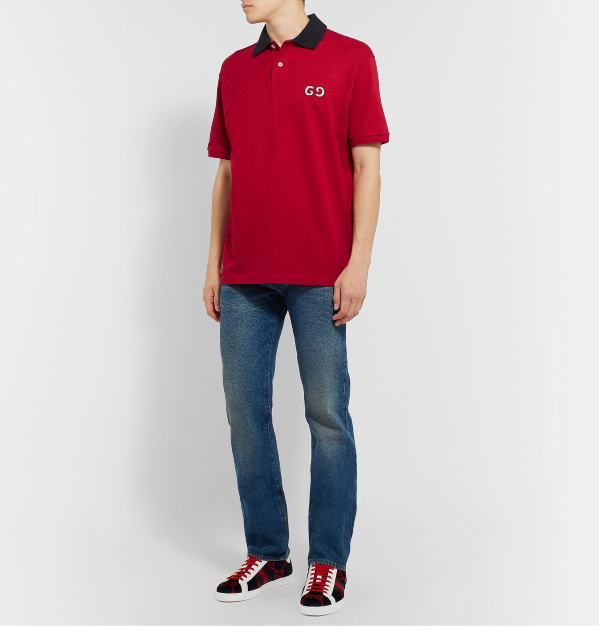 Gucci 2024 red polo