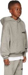 Essentials Kids Gray Logo Hoodie
