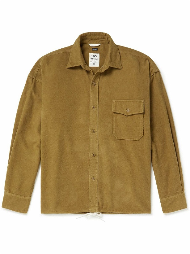 Photo: nanamica - Cotton-Blend Flannel Shirt - Brown