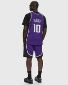 Mitchell & Ness Nba Dark Jersey Kings 2002 Mike Bibby #10 Purple Jerseys