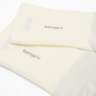 Satisfy Men's Merino Nylon Tube Socks in Off-White