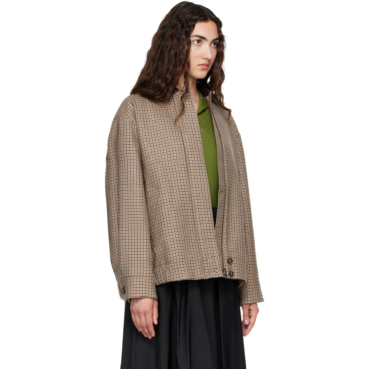 Weekend Max Mara Brown Festa Bomber Jacket