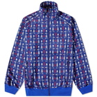 Needles Men's Poly Jacquard Track Jacket in Multi