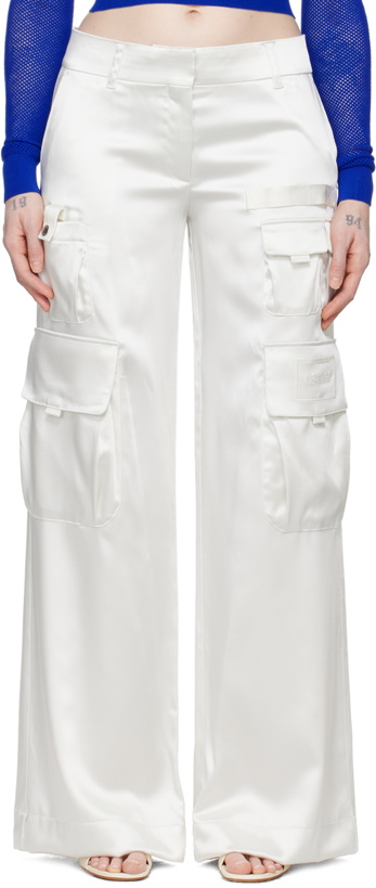 Photo: Off-White White Toybox Cargo Pants