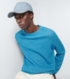 Loro Piana Linen baseball cap