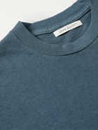 John Elliott - 1992 Two-Tone Cotton-Jersey T-Shirt - Blue