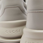 Gucci Men's Rhyton Sneakers in Grey