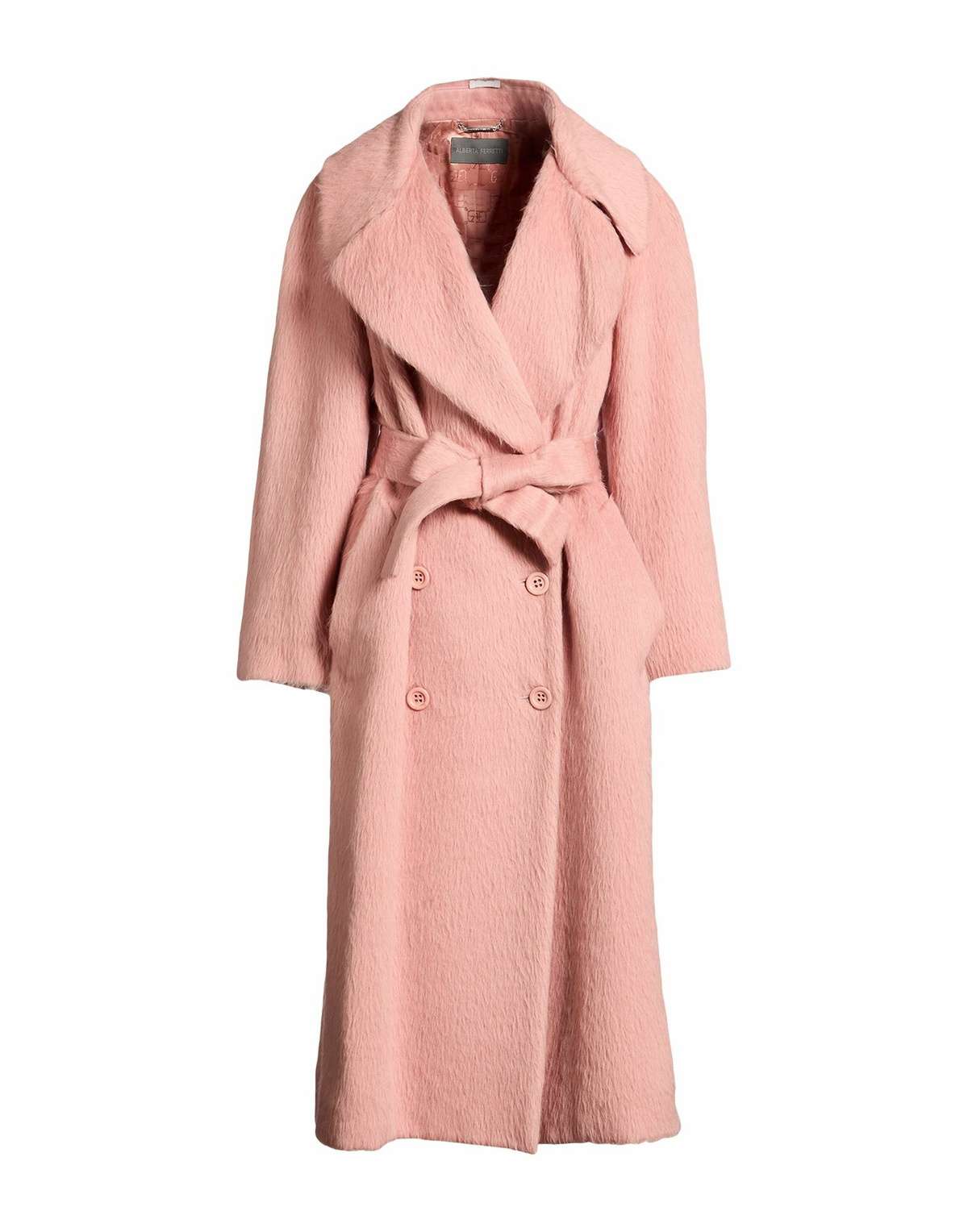 Alberta Ferretti Womens Coat in Pink
