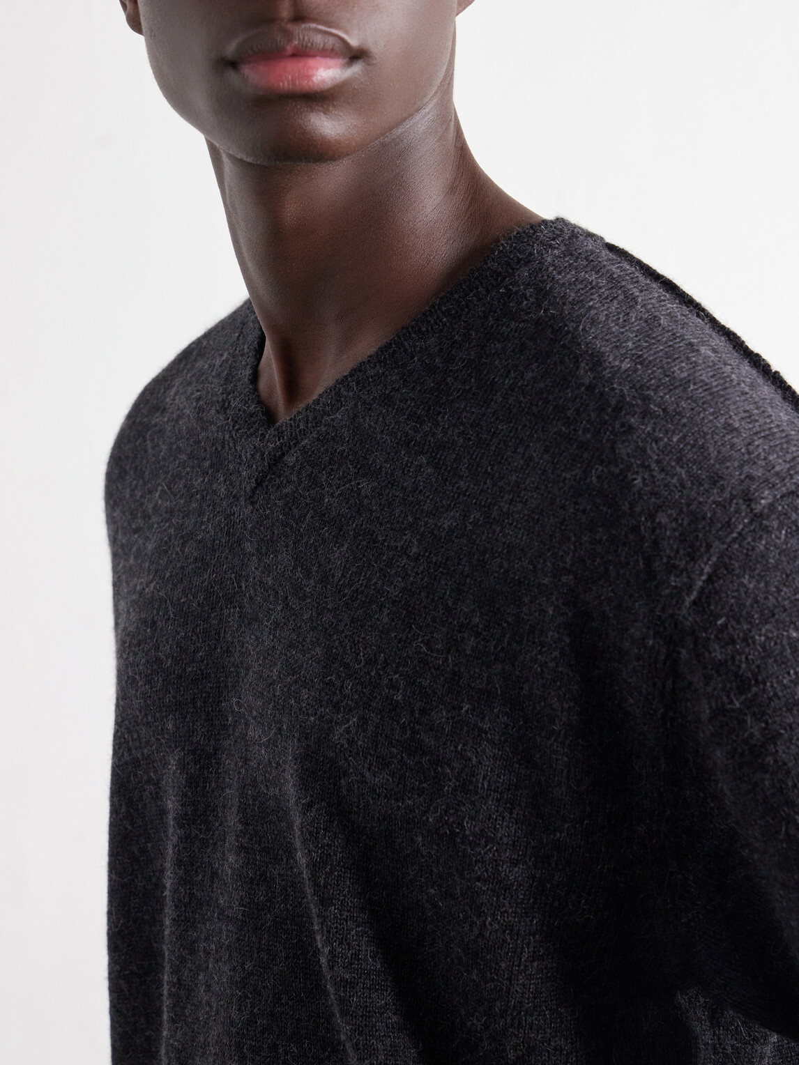 YOKE - Alpaca Sweater - Gray