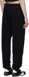 MM6 Maison Margiela Black Logo Sweatpants