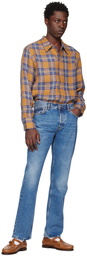 Séfr Blue Straight Cut Jeans