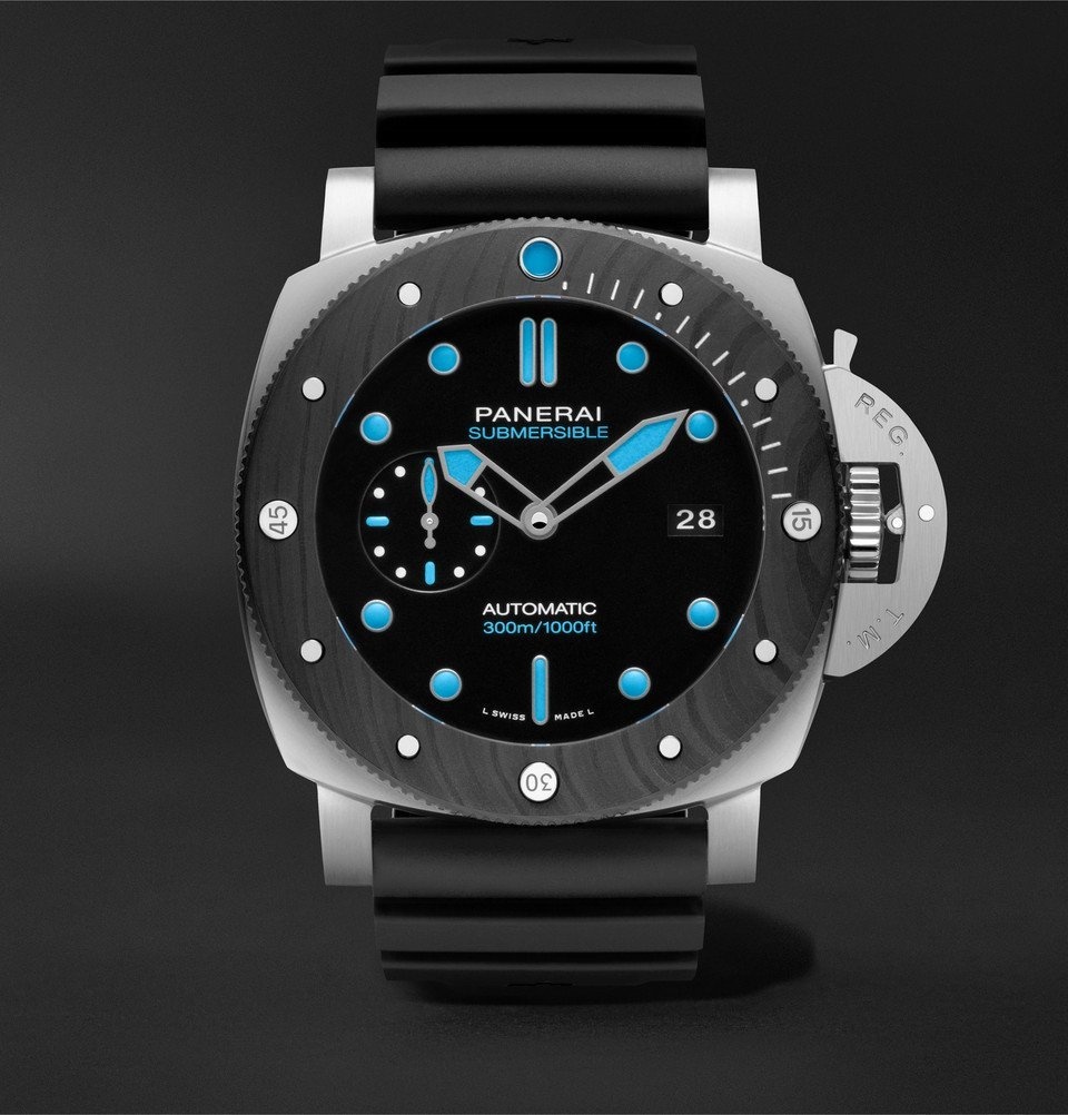 Photo: Panerai - Submersible Automatic 47mm BMG-TECH and Rubber Watch - Black