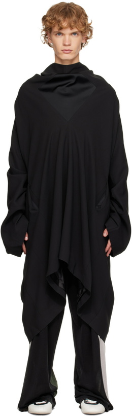 Photo: Kiko Kostadinov Black Moder Tunic Coat