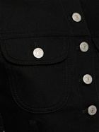 COURREGES - Multiflex Cropped Cotton Denim Vest