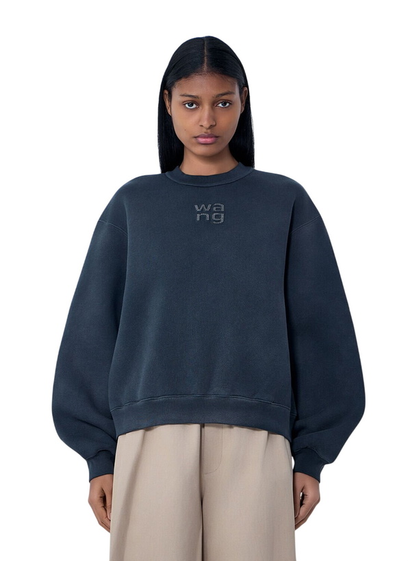 Photo: Alexander Wang Embroidered Logo Sweatshirt