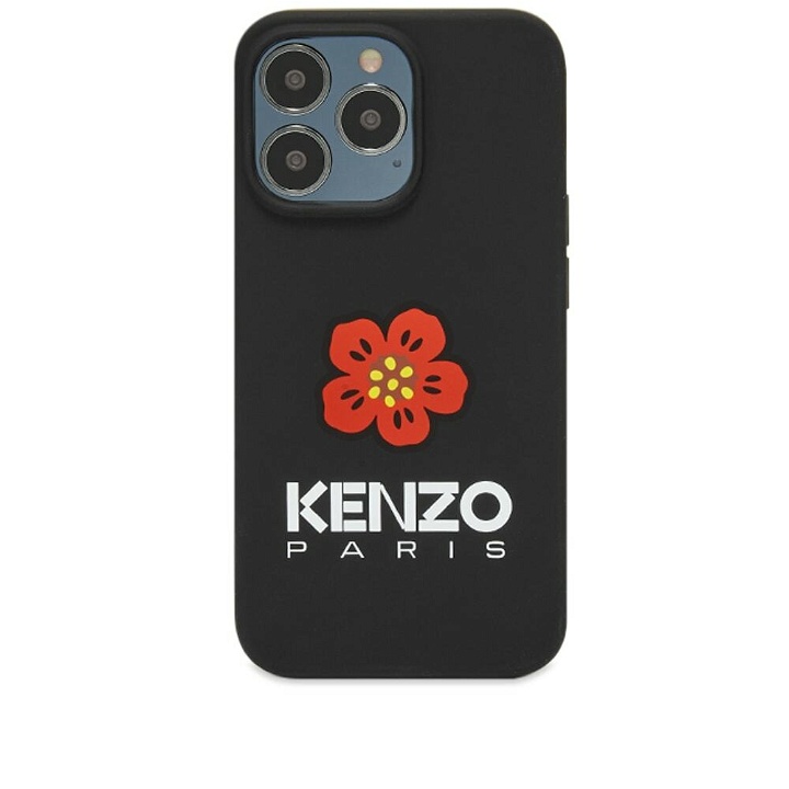 Photo: Kenzo Men's Logo iPhone 13 Pro Case in Black