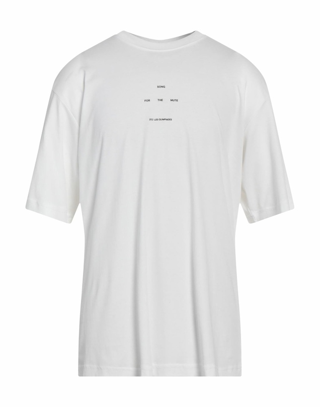 Photo: Song For The Mute Mens T-shirt in White